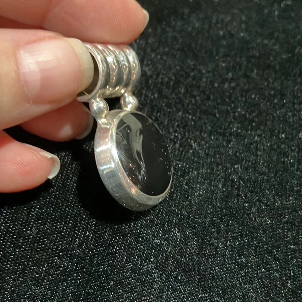 Sterling Silver 925 Pendant -D6 - Picture 2 of 4